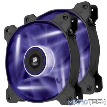 Corsair Air Series SP120 High Static Pressure 120mm Fan Twin Pack  Purple